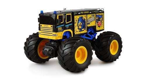 Monster Feuerwehr Truck 1:18, RTR, blau-gelb von Amewi