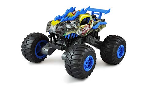 Amewi 22487 Mechanic Dinosaur Monstertruck 1:16, ferngesteuert, 15 Km/h, RTR, blau von Amewi