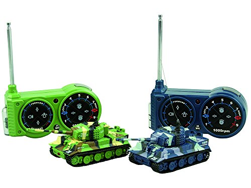 Amewi 23016 Tiger M 1:72 Ferngesteuerter Mini-Panzer, unisex, grün von Amewi