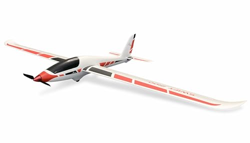 Amewi 24135 AMXPlanes Swift 2100 Motorsegler EPO PNP, Weiß-rot von Amewi