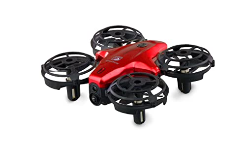 Amewi 25324 Sparrow Mini-Drohne mit Steuerungssensoren, rot von Amewi