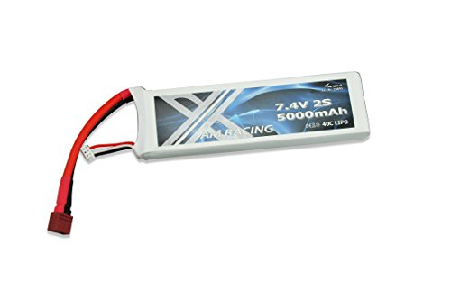 Amewi 28895 - Akku 7,4V 5000mAh 40C LiPo u.a. für Bullet V2, Fahrzeug von Amewi