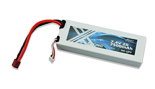 Amewi 28902 LiPo Akku 2S 7,4V 7500mAh 30C Hardcase, Deans Amewi 28902 LiPo Akku 2S 7,4V 7500mAh 30C Hardcase, Deans von Amewi
