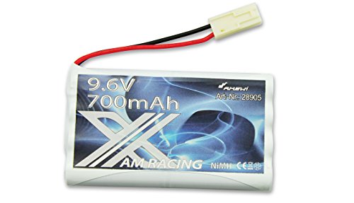 Amewi 28905 NI-MH Akku 9.6V 700mAh Mini-Tamiya Stecker von Amewi