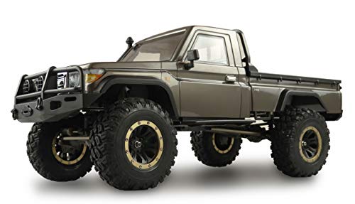 Amewi AMXRock RCX8P Scale Crawler Pick-Up 1:8, RTR grau Brushed 1:8 RC Modellauto Elektro RTR 2,4GHz von Amewi