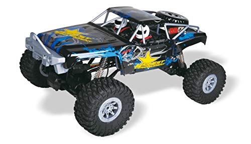 Amewi Double Bridge Brushed 1:10 RC Modellauto Elektro Crawler Allradantrieb (4WD) RtR 2,4GHz inkl., Schwarz von Amewi