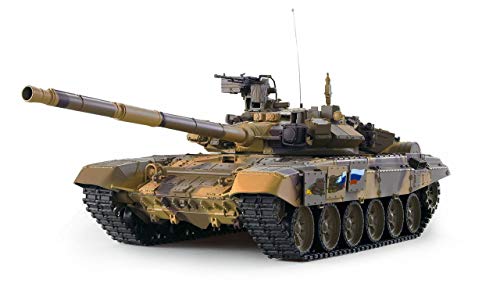Amewi RC Panzer T-90, T90 1:16 Advanced Line, Metallgetriebe, IR/BB Schusskunktion, Rauch von Amewi