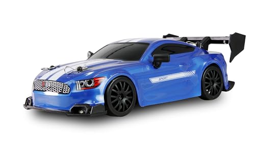 Drift Racing Car, RC ferngesteuert, mit Underbodenbeleuchtung, 20km/h 4WD 1:24 RTR blau inkl. Fernsteuerung, Akku, Ladekabel, Zubehör Drift Racing Car, RC ferngesteuert, mit Underbodenbeleuchtung, 20km/h 4WD 1:24 RTR blau inkl. Fernsteuerung, Akku, Ladekabel, Zubehör von Amewi