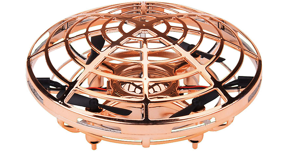 Mini UFO mit Gestensteuerung, gold Mini UFO mit Gestensteuerung, gold von AMEWI
