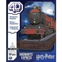 Spin Master - Wizarding World - 4D Build - Harry Potter - Hogwarts Express, 181 Teile von Spin Master