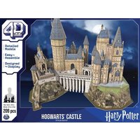Spin Master - Wizarding World - 4D Build - Harry Potter - Hogwarts Castle, 209 Teile von Spin Master