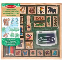 Melissa & Doug Stamp-a-scene – Regenwald Kunsthandwerk Stempelsets und -schablonen 4+ Geschenk für Jungen oder Mädchen Melissa & Doug Stamp-a-scene – Regenwald Kunsthandwerk Stempelsets und -schablonen 4+ Geschenk für Jungen oder Mädchen von Amigo Spiel + Freizeit GmbH