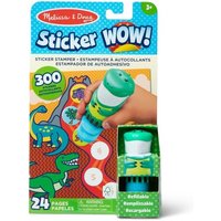 Melissa & Doug Sticker WOW Dinosaurier Stickerstempel und Block von Amigo Spiel + Freizeit GmbH