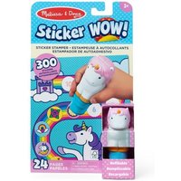 Melissa & Doug Sticker WOW Einhorn Stickerstempel und Block von Amigo Spiel + Freizeit GmbH