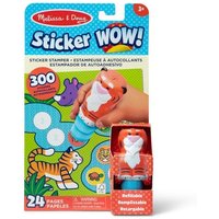 Melissa & Doug Sticker WOW Tiger Stickerstempel und Block von Amigo Spiel + Freizeit GmbH