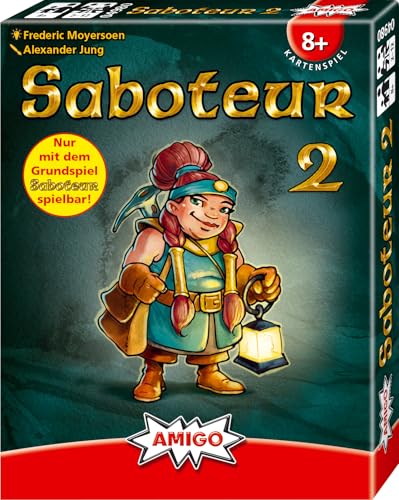 AMIGO 04980 - Saboteur 2, Kartenspiel, Ab 8 Jahren, Blau,grüne AMIGO 04980 - Saboteur 2, Kartenspiel, Ab 8 Jahren, Blau,grüne von AMIGO