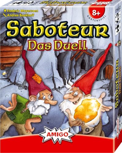 AMIGO 05943 - "Saboteur - Das Duell Kartenspiel, Für 1-2 Spieler von AMIGO