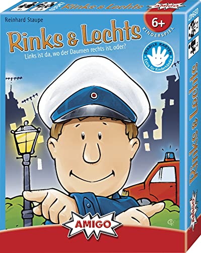 Amigo Spiele 03947 - Rinks & Lechts, Gelb von AMIGO