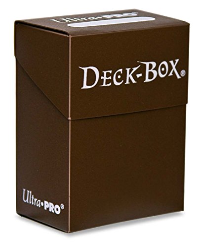 Ultra Pro 82556 - Deck Box Solid, braun von Ultra Pro