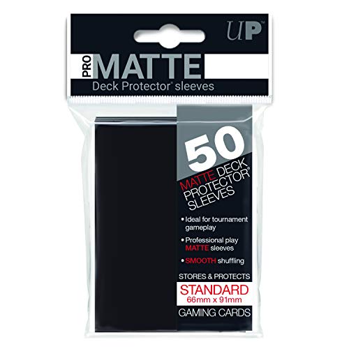Ultra Pro 82728 - Sleeves Pro-Matte Black (50) von Ultra Pro