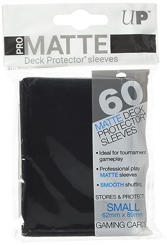 Ultra Pro AW2904 Matte Kartenetuis, 60 Stück, schwarz von Ultra Pro