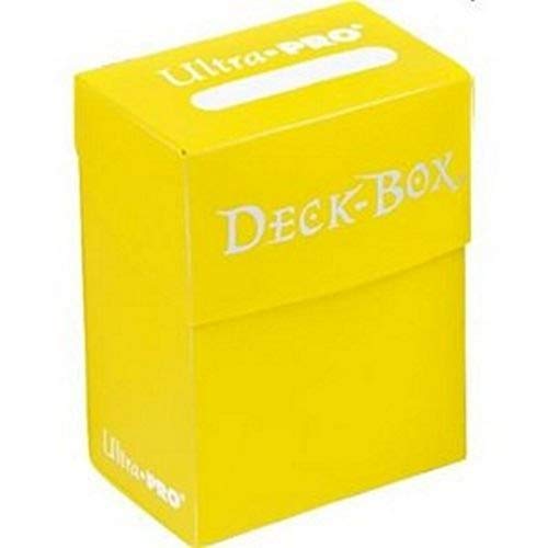 Ultra Pro 82476 - Deck Box Solid, gelb von Ultra Pro