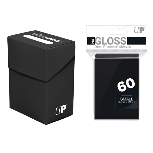 Amigo Spiel + Freizeit Ultra Pro Deck Box + 60 Small Size Protector Sleeves - Schwarz - Black - Yu-Gi-Oh! - Japanese Mini Amigo Spiel + Freizeit Ultra Pro Deck Box + 60 Small Size Protector Sleeves - Schwarz - Black - Yu-Gi-Oh! - Japanese Mini von AMIGO