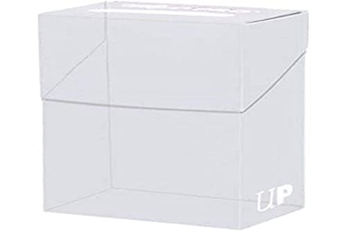 Amigo Spiel + Freizeit 330451 Pro Solid Deck Box Clear w/Bag -81454 - Sammelkartenzubehör von Ultra Pro