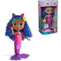 Gabby’s Dollhouse: Der Film – Sing & Shine Meerjungfrau Gabby, 30cm große Wasserspielpuppe mit Licht- & Soundeffekten, spricht Deutsch von Amigo Spiel und Freizeit