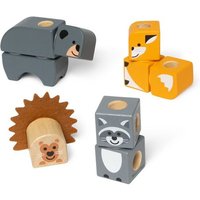 Melissa & Doug Blockables Waldtierfreunde Bauset von Amigo Spiel und Freizeit