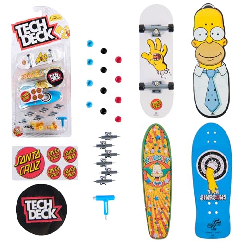 TED Tech Deck 4 Pack - The Simpsons TED Tech Deck 4 Pack - The Simpsons von Amigo Spiel und Freizeit