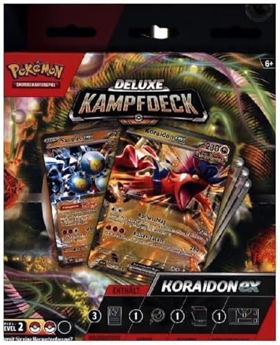 Pokémon (Sammelkartenspiel), Deluxe Battle Deck August 2024 DE von AMIGO