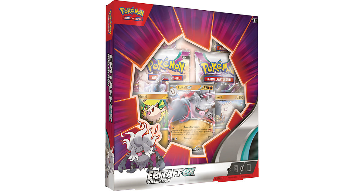 Pokémon EX Box Juli bunt von Amigo
