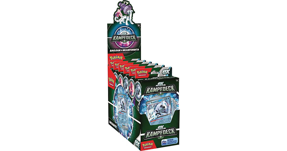 Pokémon EX-Kampfdeck Juli 2023 bunt von Amigo