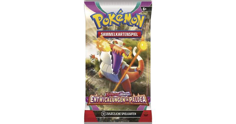 Pokémon Karmesin & Purpur 02 Booster DE von Amigo
