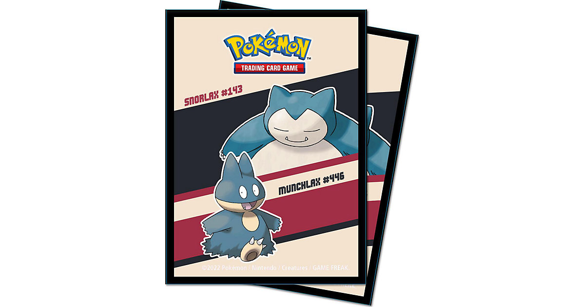 Pokémon Schutzhüllen Snorlax & Munchlax 65er bunt Pokémon Schutzhüllen Snorlax & Munchlax 65er bunt von Amigo