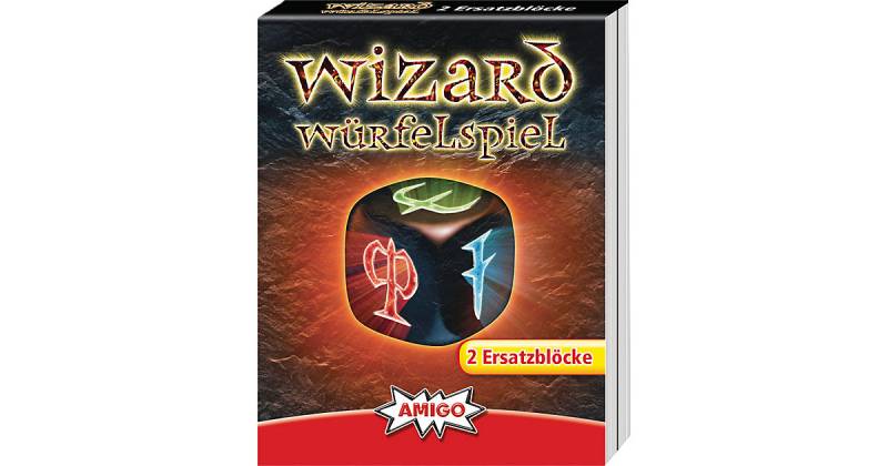 Wizard Würfel Ersatzblock (2 Stück) von Amigo