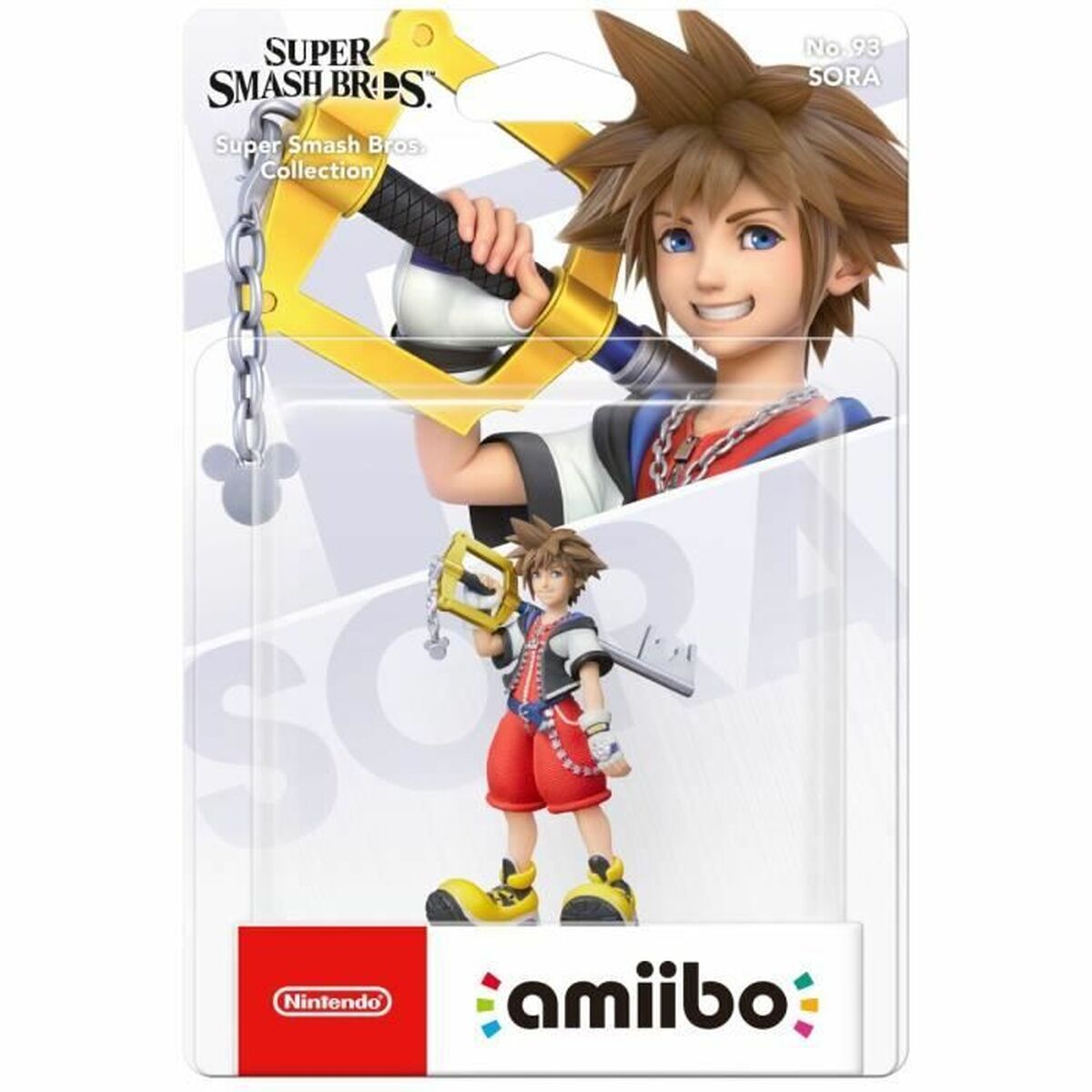 Sammelfigur Amiibo Super Smash Bros. Collection NO. 92 - Sora von Amiibo