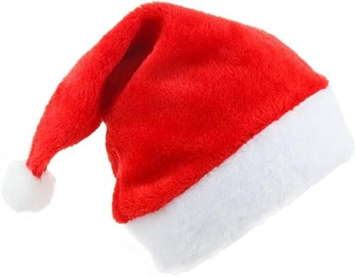 Amlhy Weihnachtsmütze, Kopfbedeckung, Weihnachtsmannmütze, Mützen für Weihnachten, Party, Verkleidungszubehör Amlhy Weihnachtsmütze, Kopfbedeckung, Weihnachtsmannmütze, Mützen für Weihnachten, Party, Verkleidungszubehör von Amlhy
