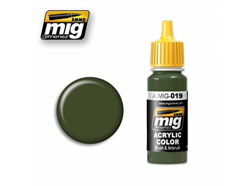 Mig Jimenez A.MIG-0019 Ammo 4Bo russische grüne Acrylfarben (17 ml), Mehrfarbig von Mig Jimenez