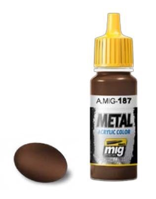 AMMO A.MIG-0187 Munition Jet Auspuff gebranntes Eisen Metall Acryl (17 ml), Mehrfarbig von AMMO