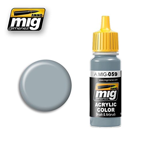 AMMO A.MIG-0059 Grey Acrylfarben (17 ml), Mehrfarbig von Mig Jimenez