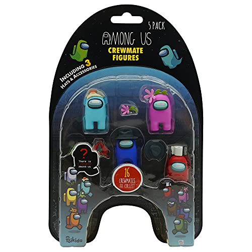 Among Us 5er Set Figuren Crewmate von Among Us