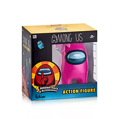 Among Us Actionfiguren AU6500 Serie 1 Fensterbox, 17 cm, Rosa Among Us Actionfiguren AU6500 Serie 1 Fensterbox, 17 cm, Rosa von Among Us