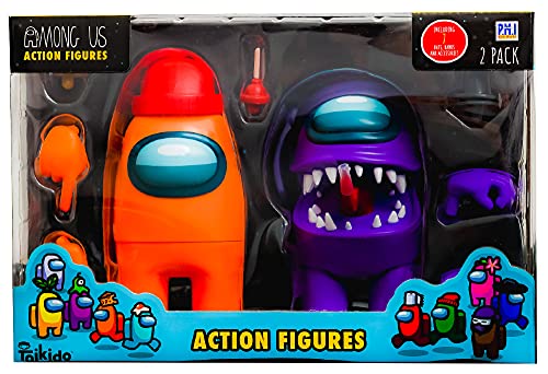 Among Us P.M.I Action Figures - 2 Pack (S1) (Random) (AU6015) von Among Us