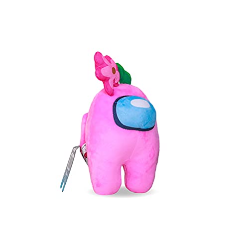 Among Us Plush Buddies AU7014 Plüschtier, 20 cm, Pink Crewmate Among Us Plush Buddies AU7014 Plüschtier, 20 cm, Pink Crewmate von Among Us