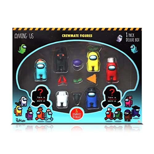 Among Us P.M.I Crewmate Figures - 8 Pack Deluxe Box (S1) (Random) (AU2070) von Among Us