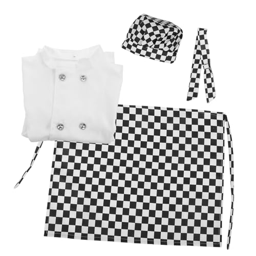 Amosfun 1 Satz Kochuniform für Kochmütze für Kinderkochkostüm Kid Chef Kostüm Kinderkochschürze kocht Kostüm Mini-Kochmütze kochen Outfit Baumwolle Amosfun 1 Satz Kochuniform für Kochmütze für Kinderkochkostüm Kid Chef Kostüm Kinderkochschürze kocht Kostüm Mini-Kochmütze kochen Outfit Baumwolle von Amosfun