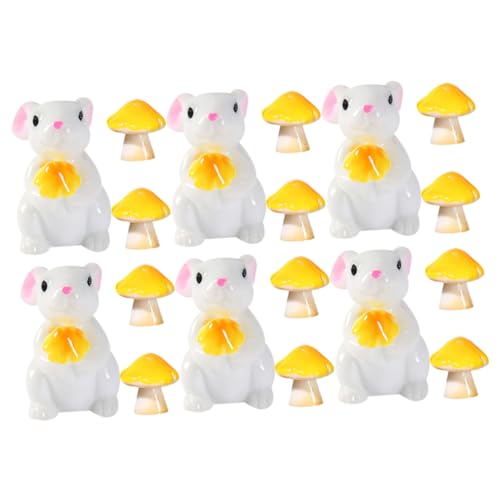 Amosfun 18 Stücke Miniatur Und Pilz Ornament Harz Garten Decor Realistische Harz Bunny Figuren Für Amosfun 18 Stücke Miniatur Und Pilz Ornament Harz Garten Decor Realistische Harz Bunny Figuren Für von Amosfun