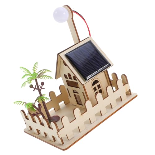 Amosfun 1 Satz Solar Gartenlampe DIY Physik Experimentierkit für Solarbetriebene Lampe Kreativität und Lernen Wissenschaftliches Lehrspielzeug für Garten und Dekoration von Amosfun